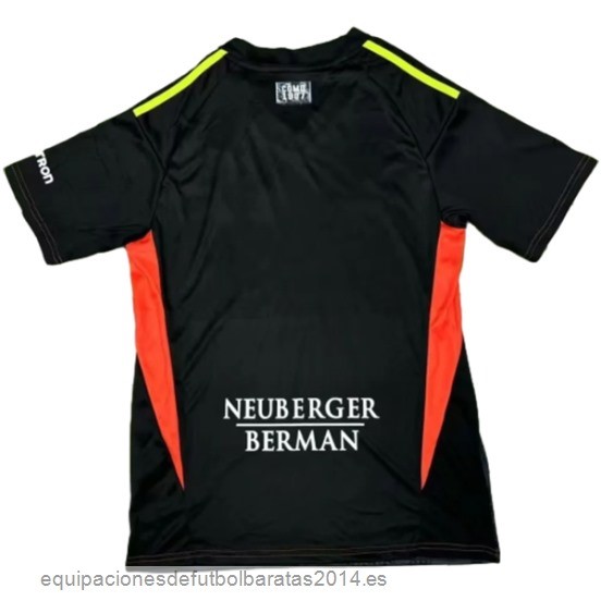 Nuevo Tailandia Portero Camiseta Como 1907 24/25 Negro Baratas